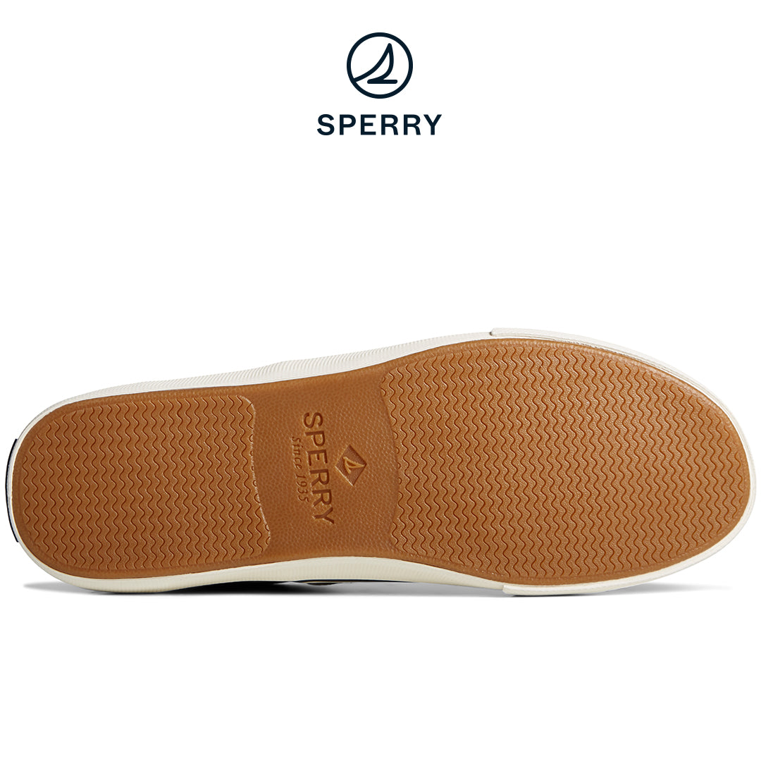 Sperry Men's SeaCycled™ Striper II CVO Textile Sneaker Grey (STS25513)