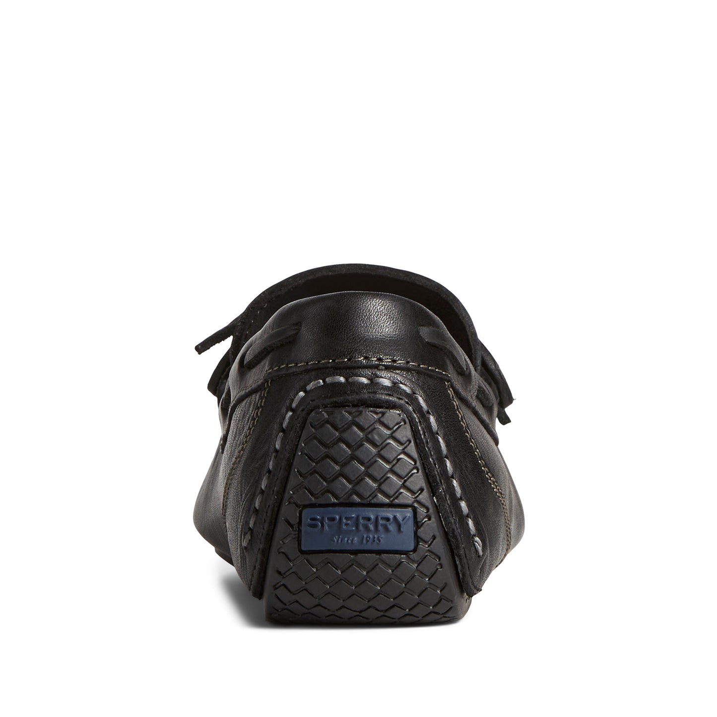 Sperry Men's Davenport Pull-Up Leather 1-Eye Casual Driving Shoes - Black (24F002310)