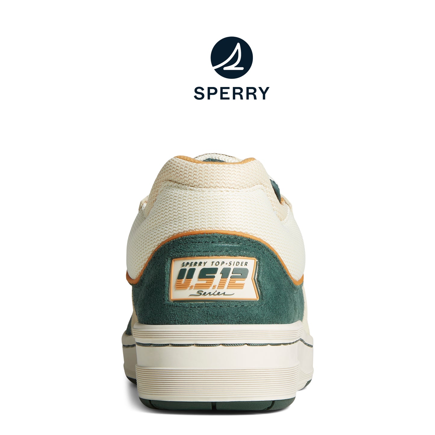 Sperry Men's US12 Sneaker Off White (STS25691)