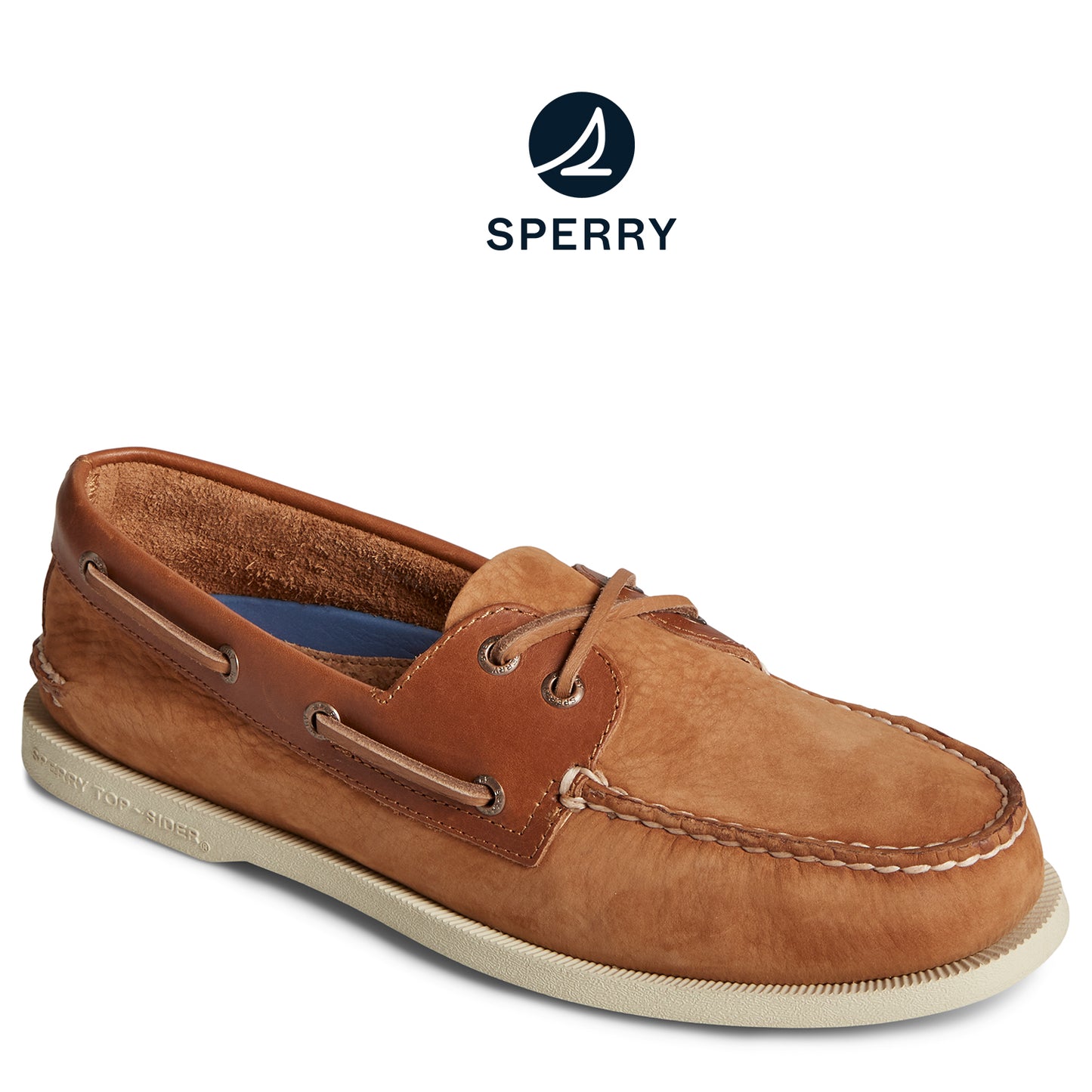 Sperry Men's Authentic Original™ Nubuck Boat Shoe Tan (STS25723)