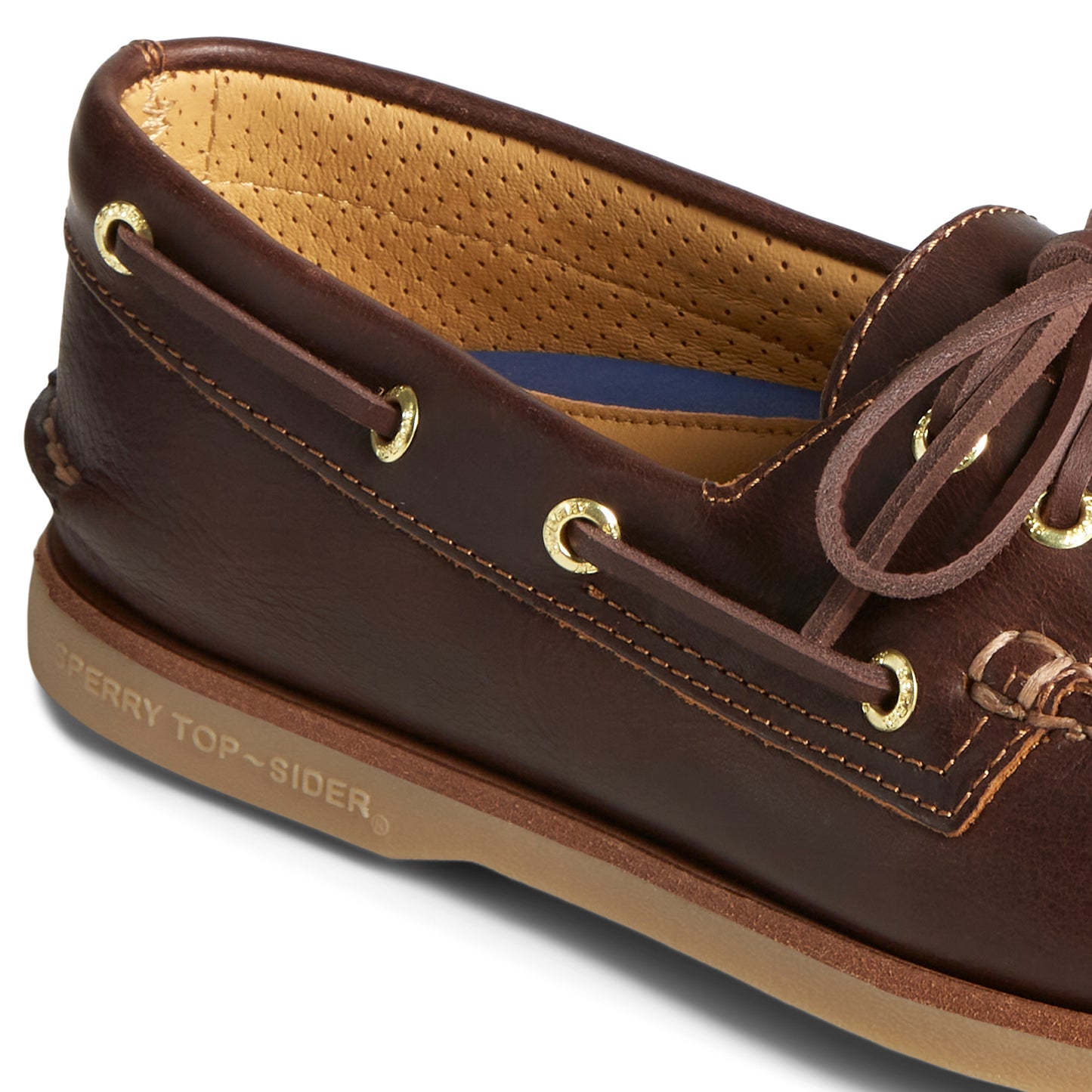 Sperry Men's Gold Cup™ Authentic Original™ Orleans Leather Boat Shoes Topsider - Brown (M139345110)