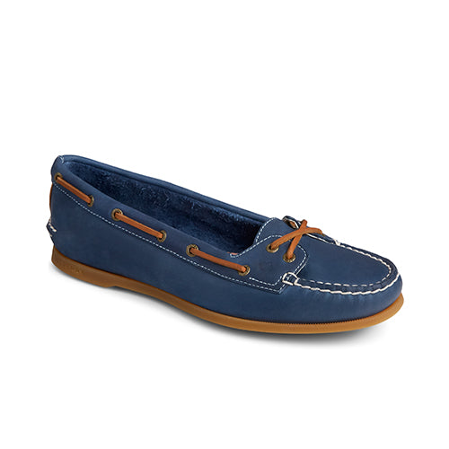 Sperry Women's Ladies A/O Skimmer Leather Navy (STS84652)