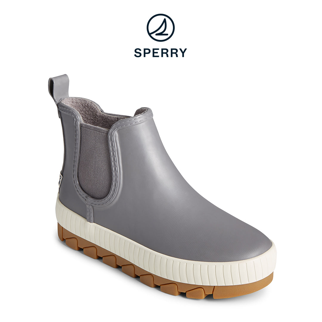 Sperry Women's Torrent Chelsea Rain Boot - Grey (STS86827)