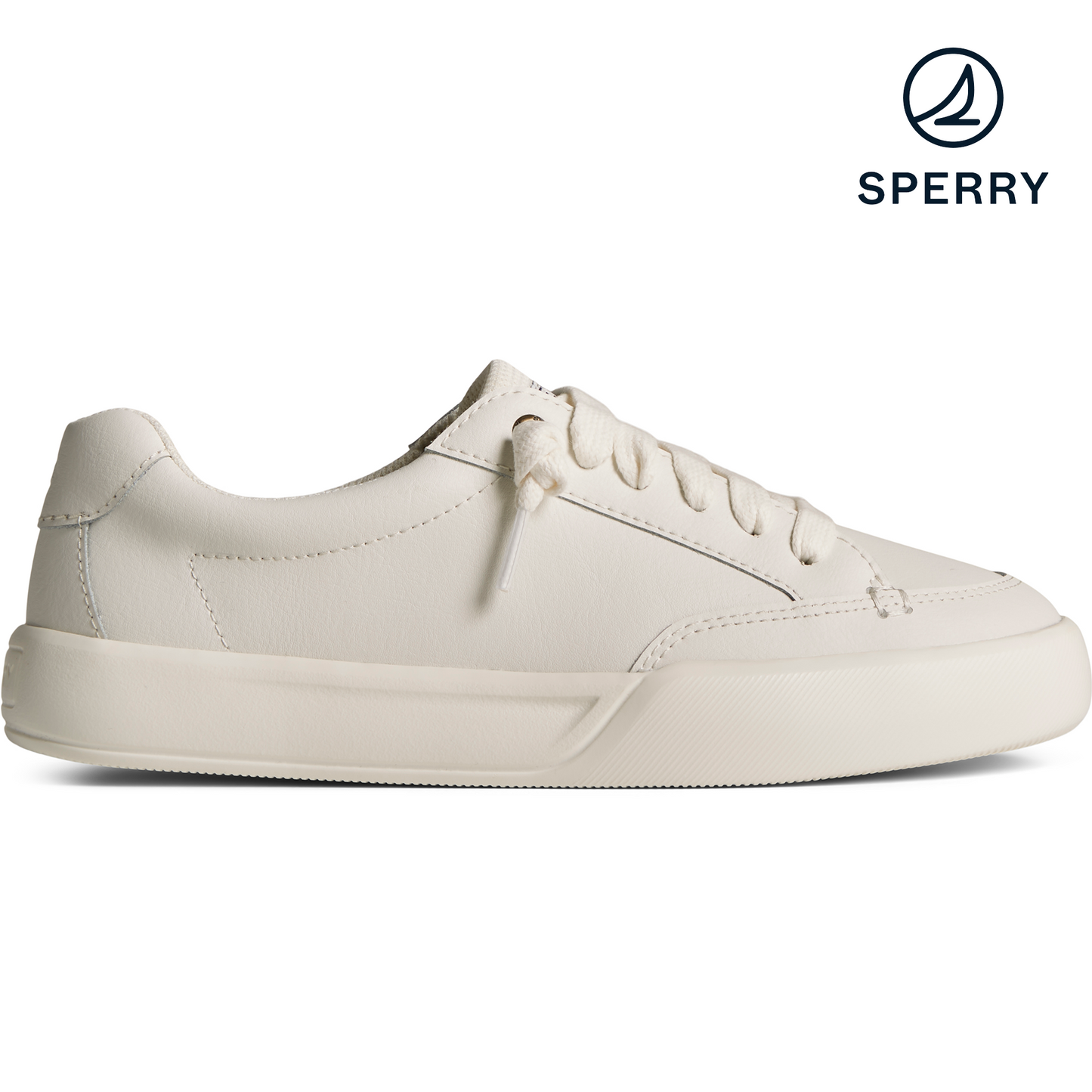 Sperry Women's Breaker Plushstep Sneaker White (STS87270)