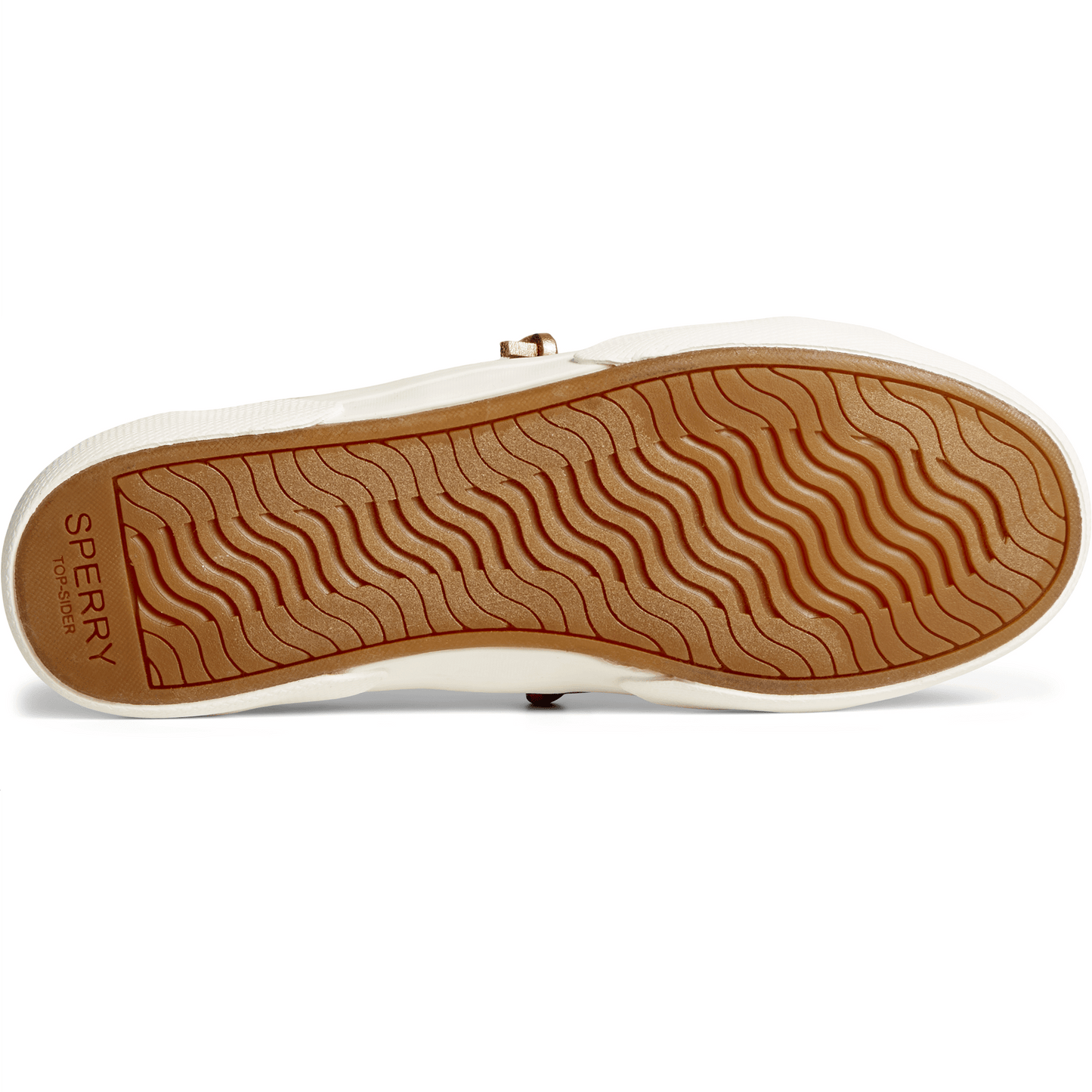 Sperry Women's Pier Wave Shimmer Sneaker - Rose (STS87670)