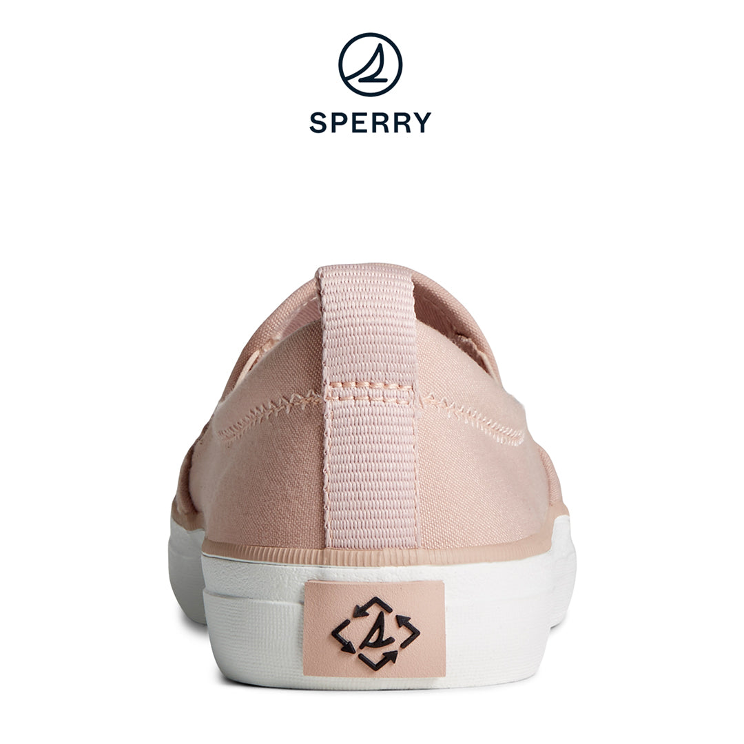 Sperry Women's SeaCycled™ Crest Twin Gore Canvas Sneaker Rose (STS88144)