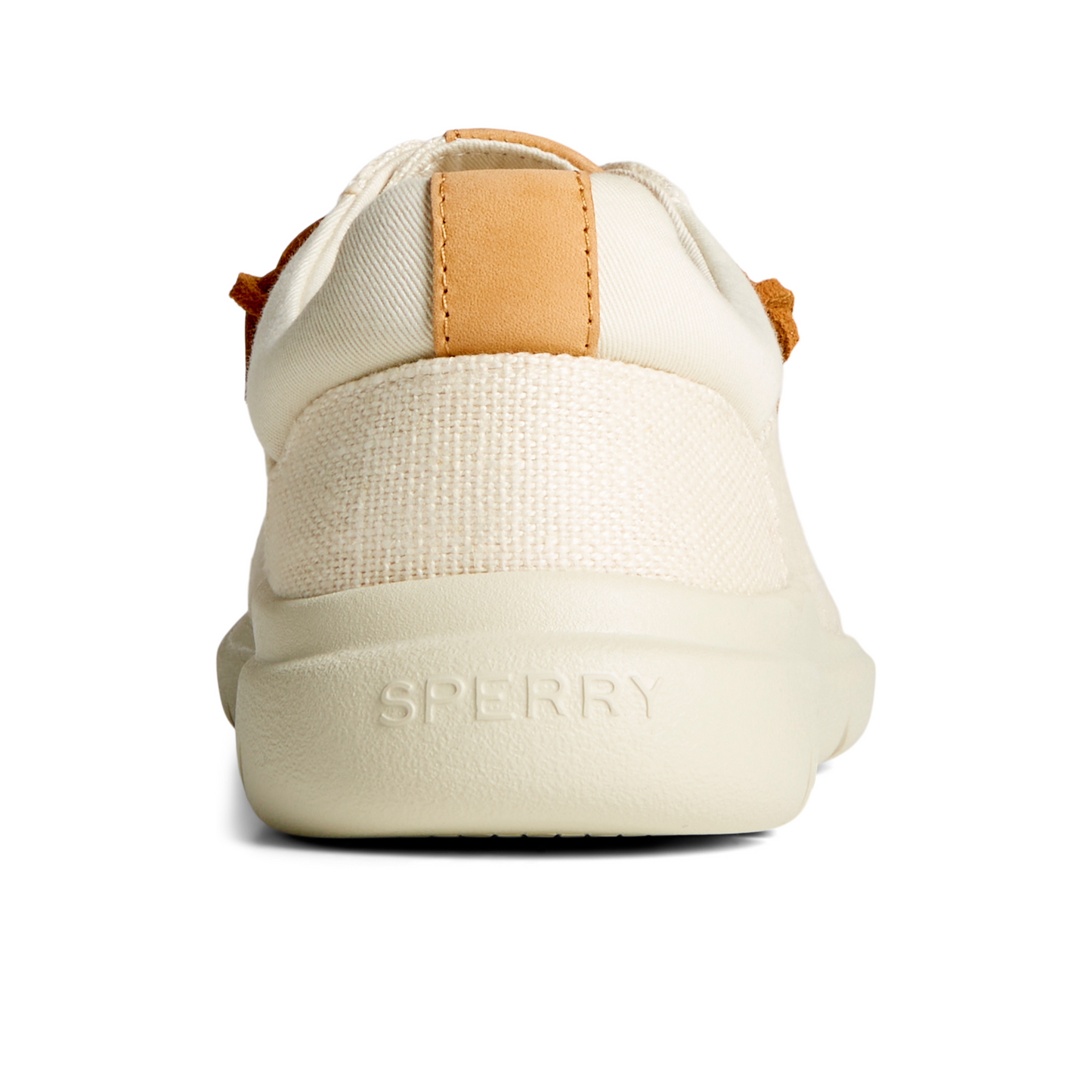Sperry Women's Captain's Moc Hemp Slip On Sneaker - Off White (STS88239)