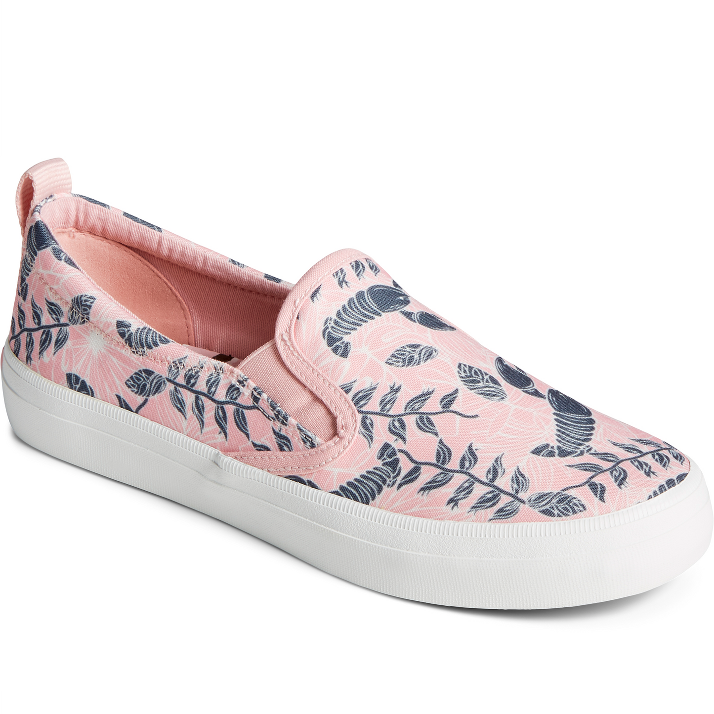 Sperry Women's Crest Twin Gore Resort Slip On Sneaker - Pink (STS88251)