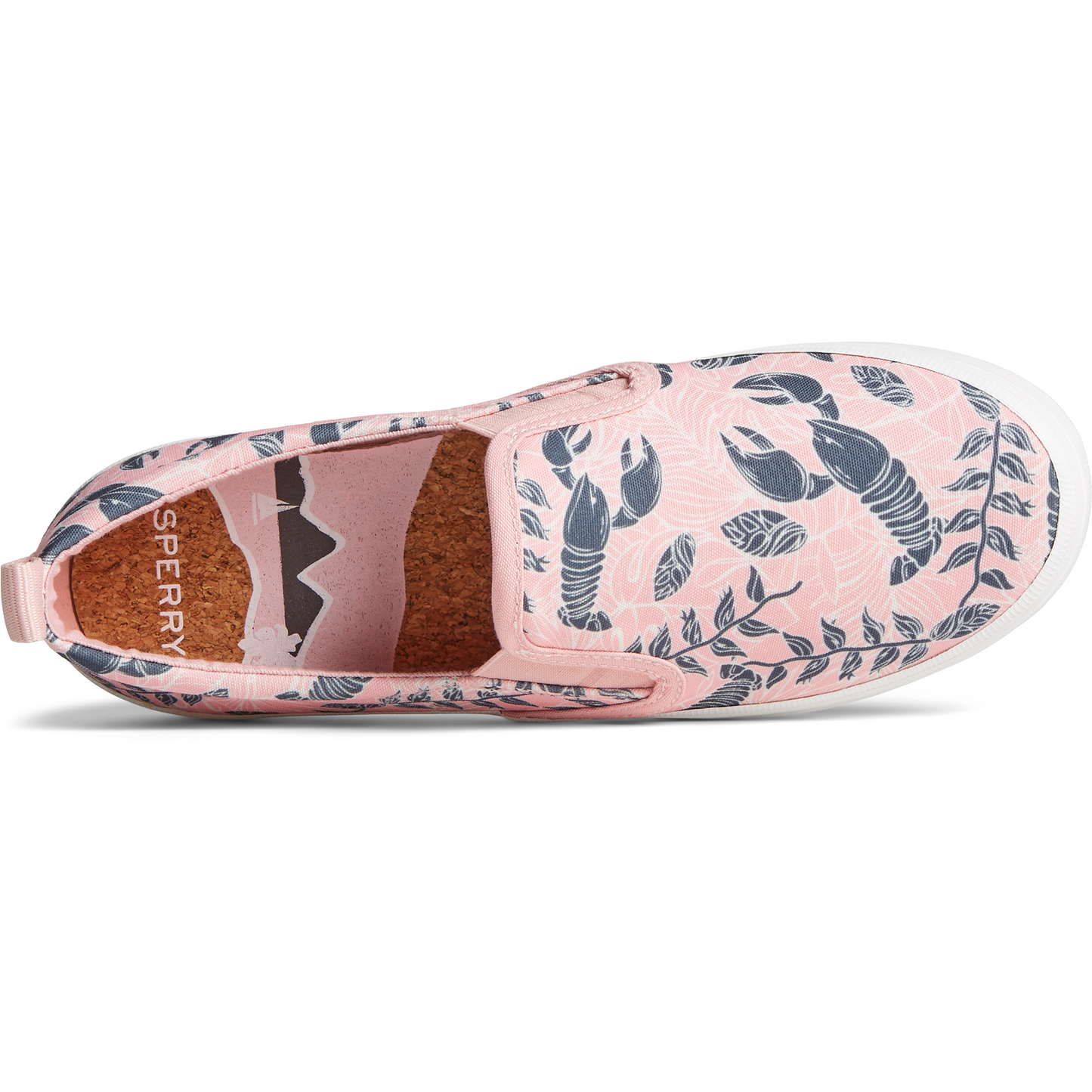 Sperry Women's Crest Twin Gore Resort Slip On Sneaker - Pink (STS88251)