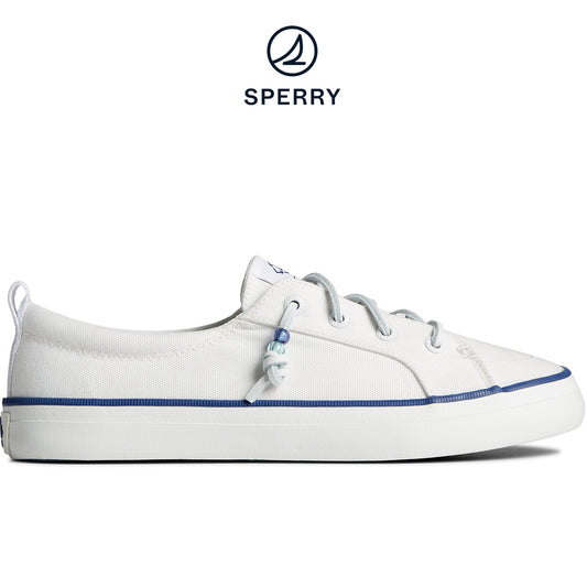 Sperry Women's SeaCycled™ Crest Vibe Cosmo Sneaker White (STS88472)
