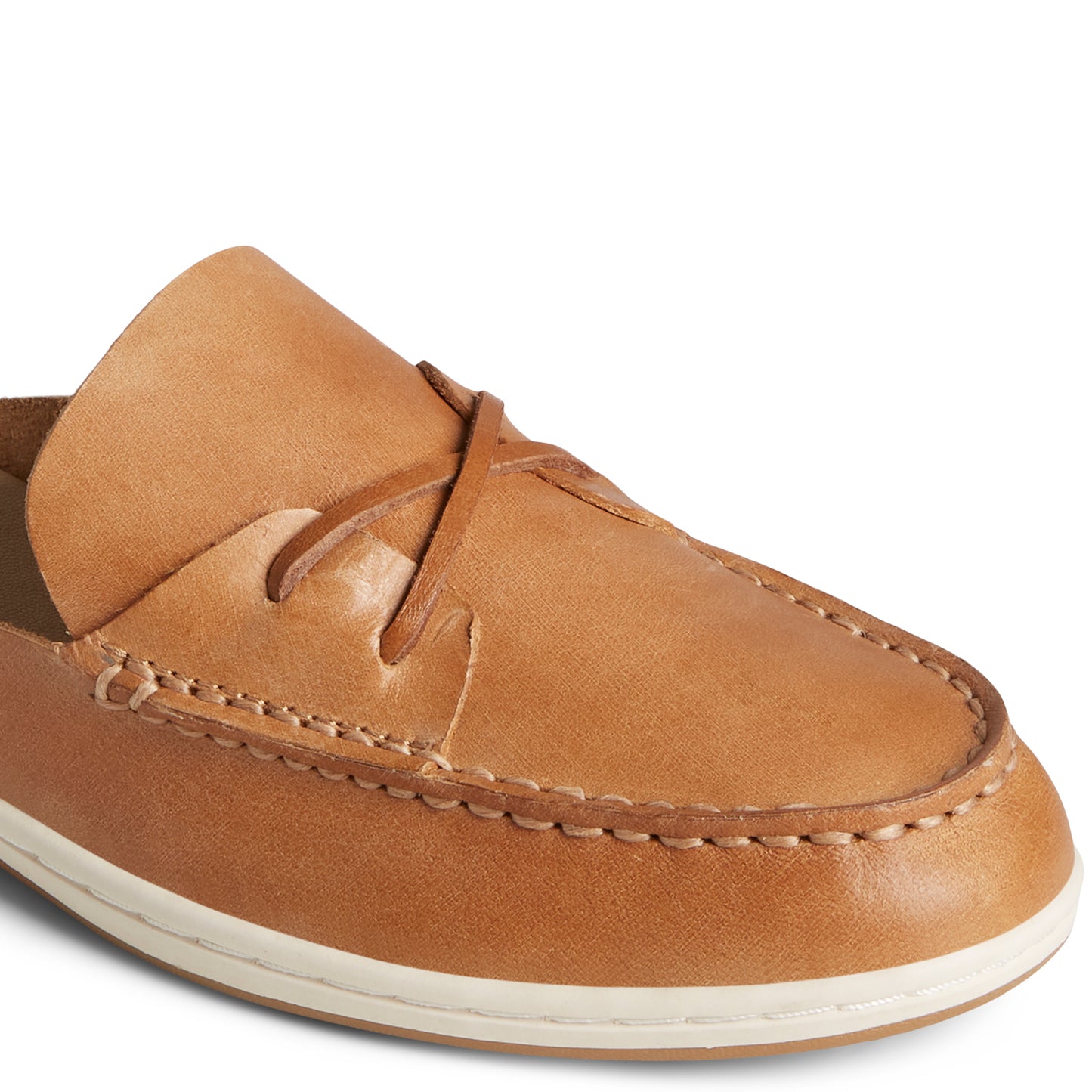 Sperry Women's Mulefish Leather Boat Shoes Topsider - Tan (24F003420)