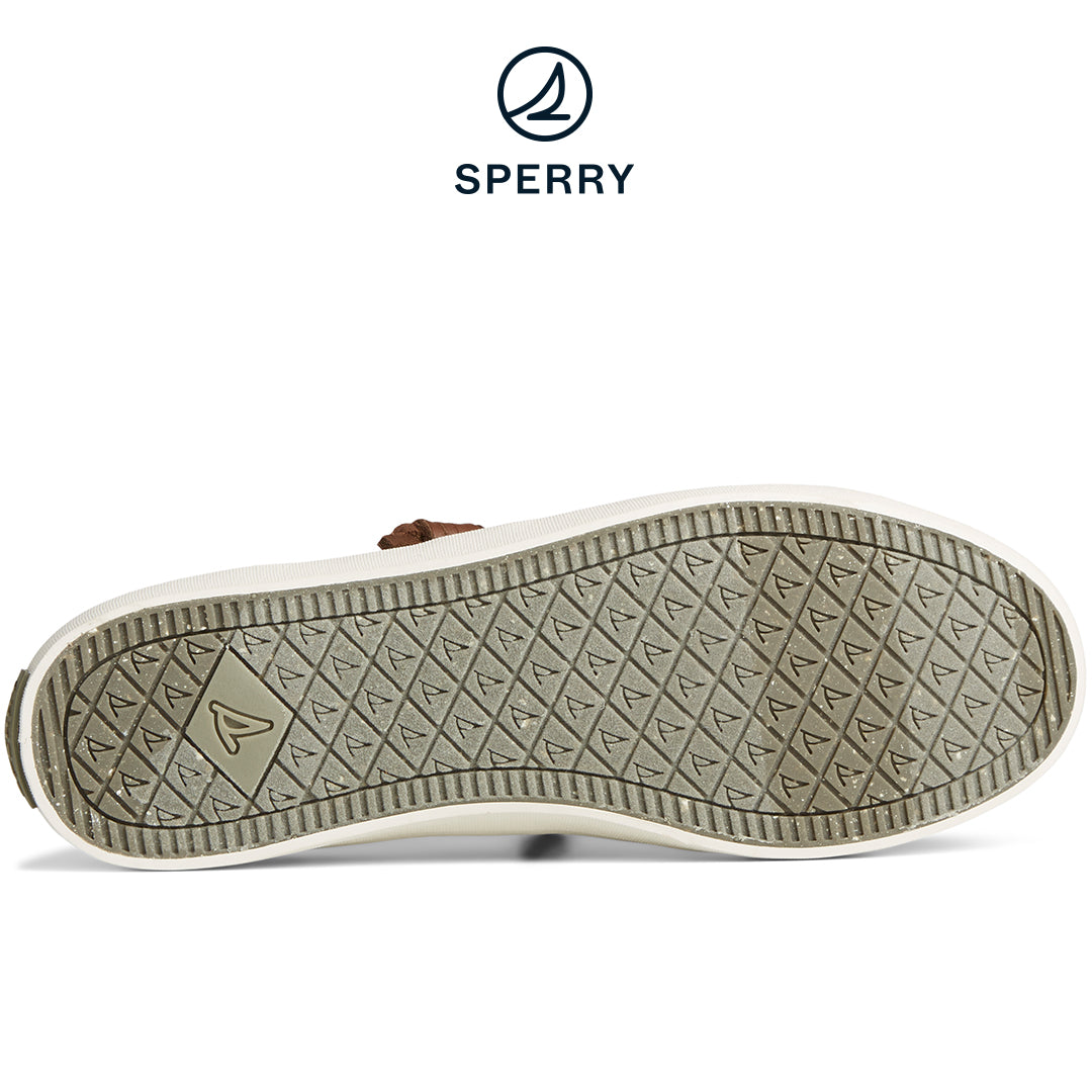 Sperry Women's SeaCycled™ Crest Vibe Baja Sneakers - Olive (STS88907)