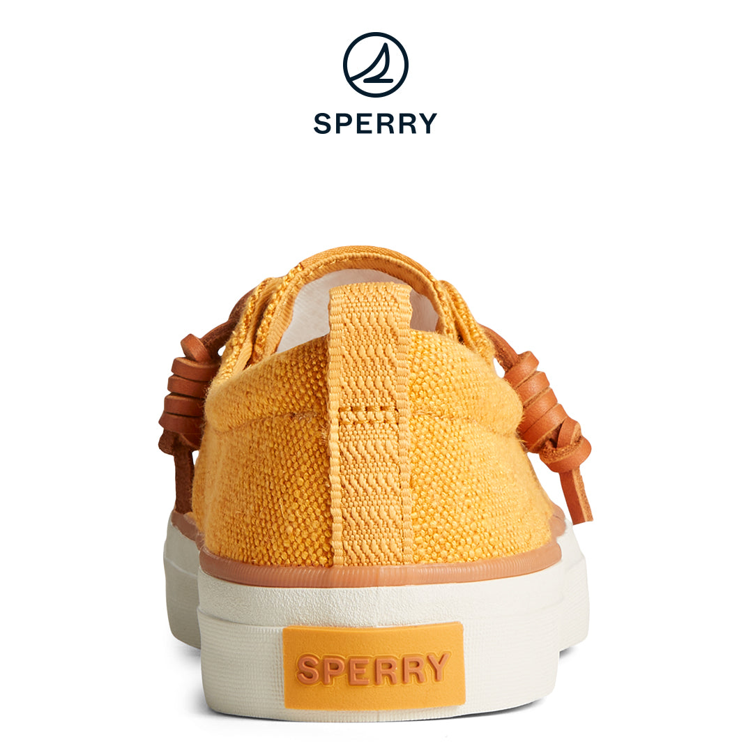 Sperry Women's SeaCycled™ Crest Vibe Baja Sneaker Honey (STS88908)