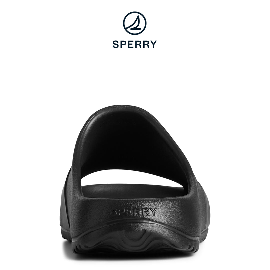 Sperry Women's Float Slide Tonal Sandal Black (STS89282)