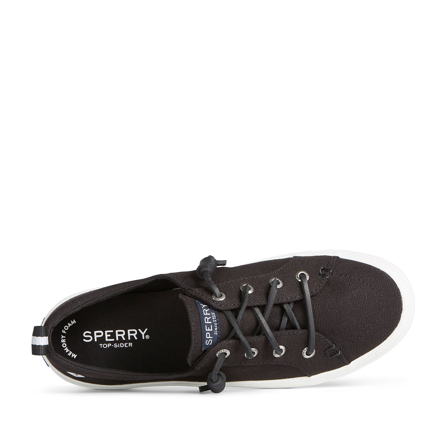 Sperry Women's Crest Vibe Sneakers - Black (L139341290)