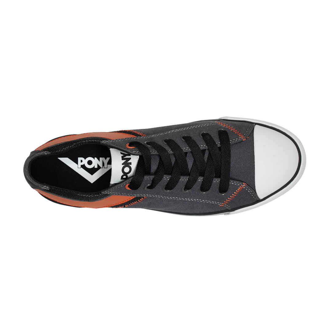 Pony Men's Shooter Low (Pewter/Burnt Orange)