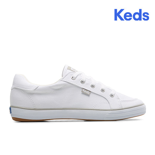 Keds Women's Center III Canvas White