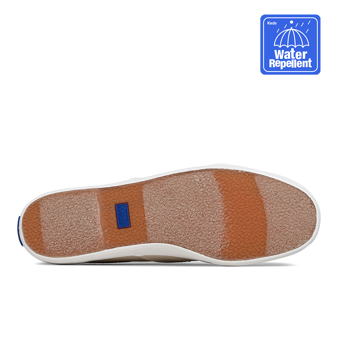 Keds Women's Champion Toe Cap Splash Twill SMU Beige (WF67985)