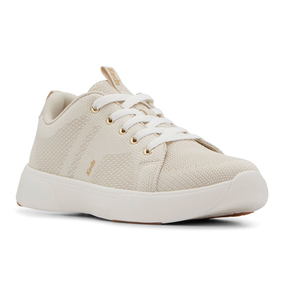 Keds Women's Blisswalk Lace Engineered Knit Sneaker Oatmeal (WF68647-BLISLC5280)