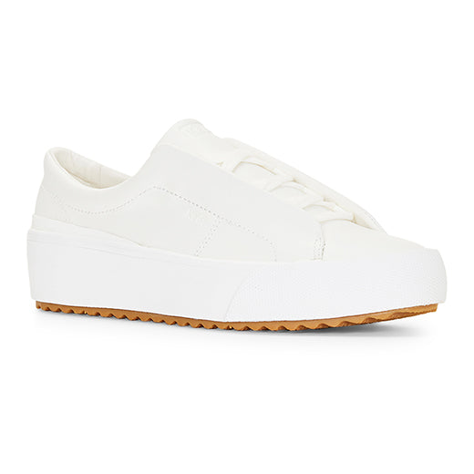 Keds Women's Remi Leather Snow White (WH67322)