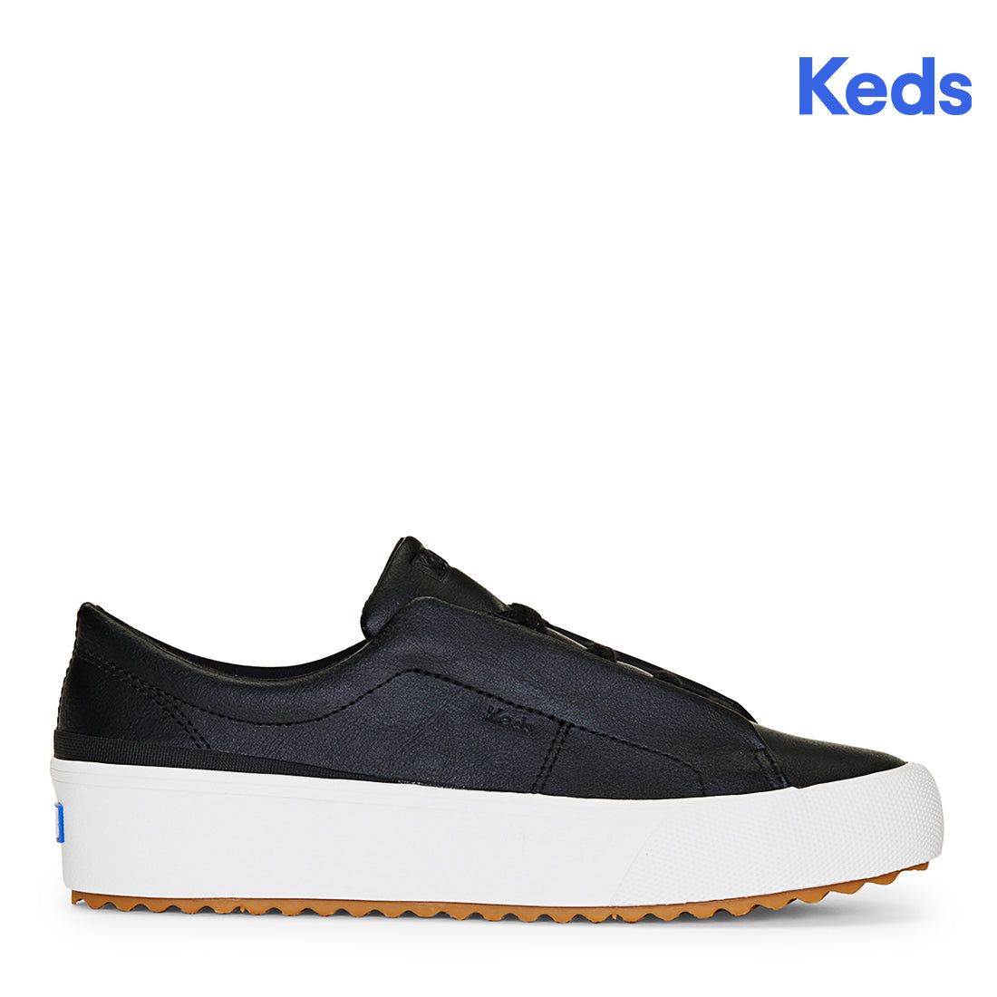 Keds Women's Remi Leather Sneakers Black (WH67323)