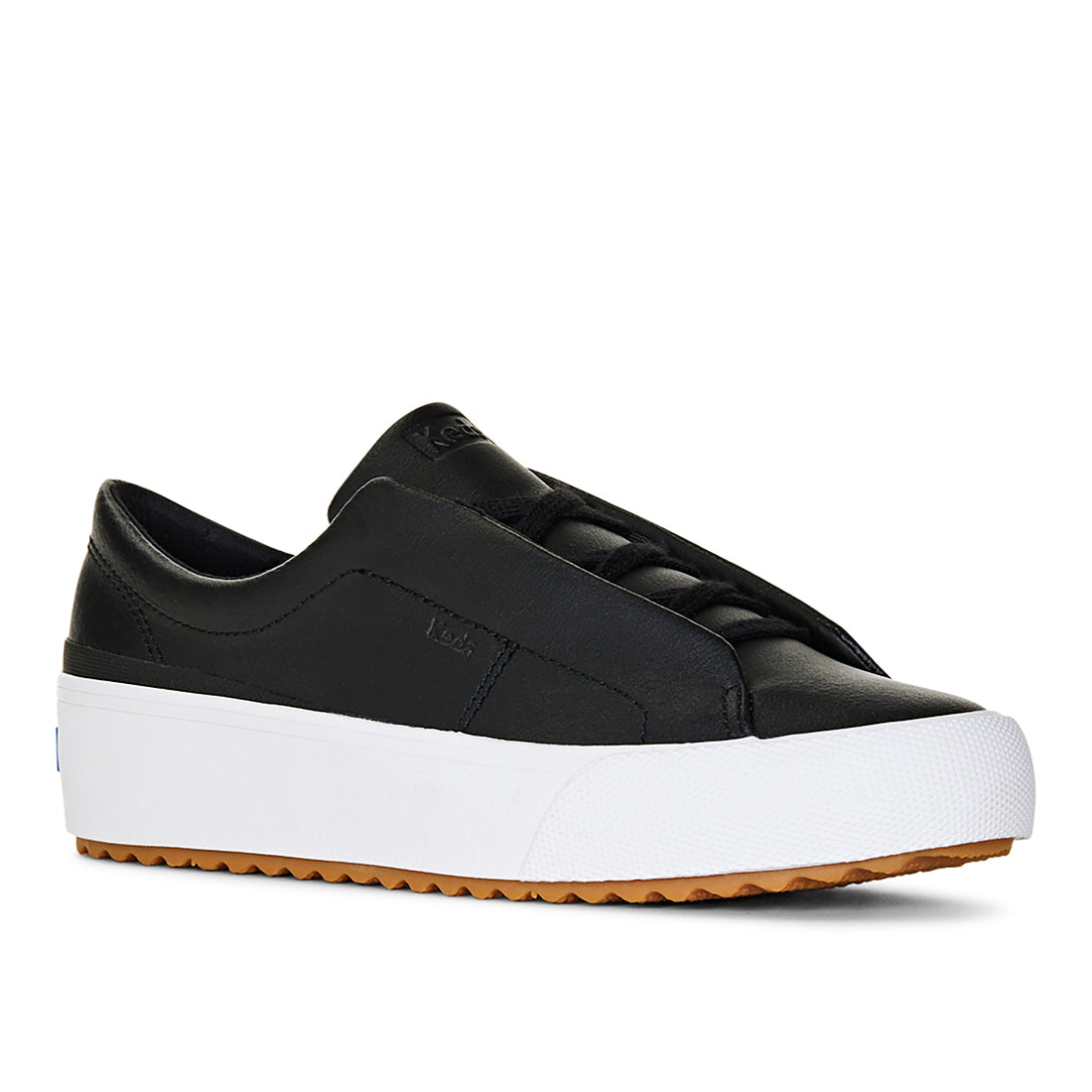 Keds Women's Remi Leather Sneakers Black (WH67323)