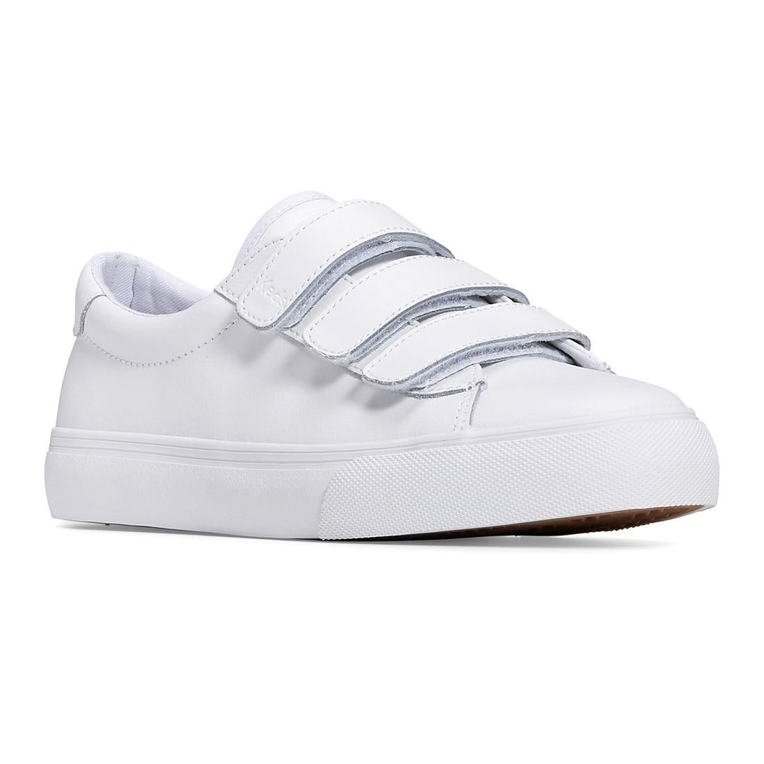 Keds Women's Jump Kick V Leather Sneaker White (WH67865)
