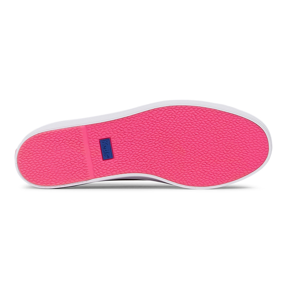 Keds Women's Barbie Triple Up Metallic Leather Sneaker Pink (WH68064)