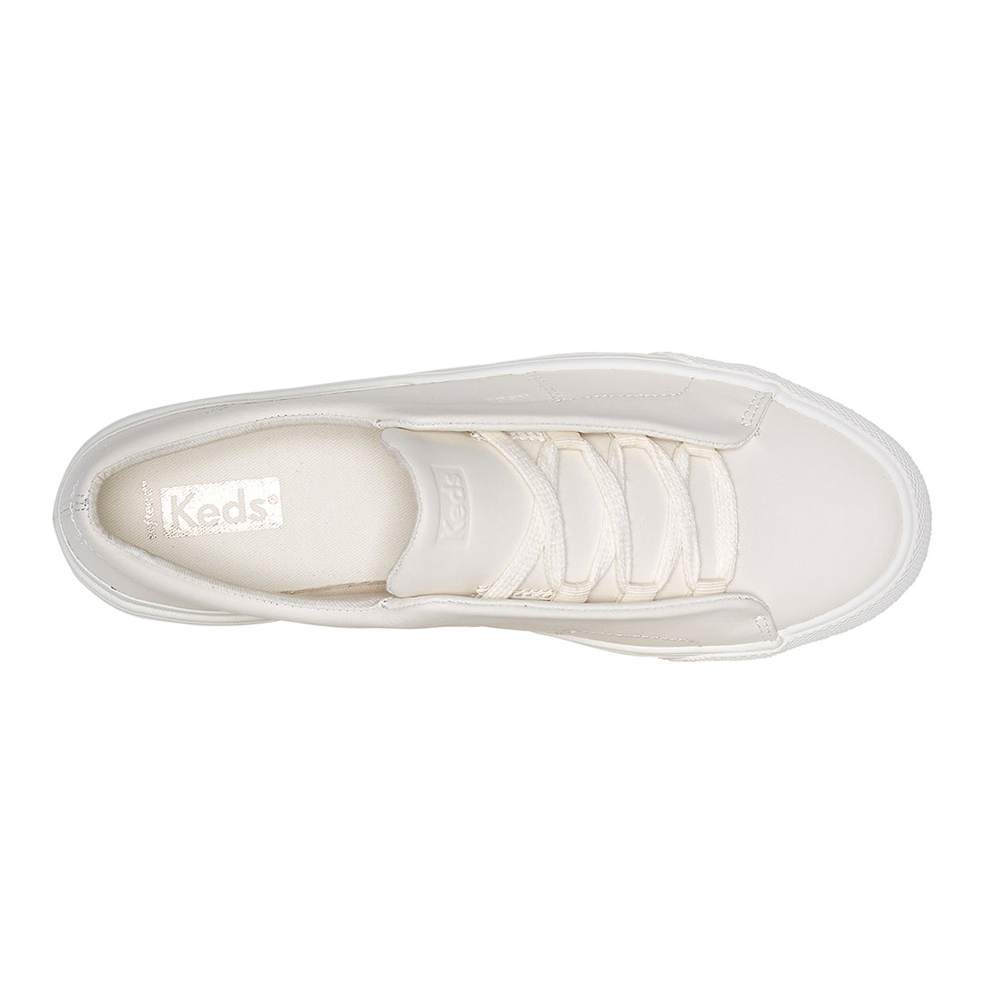 Keds Women's Remi Leather Sneaker Off White (WH68211)