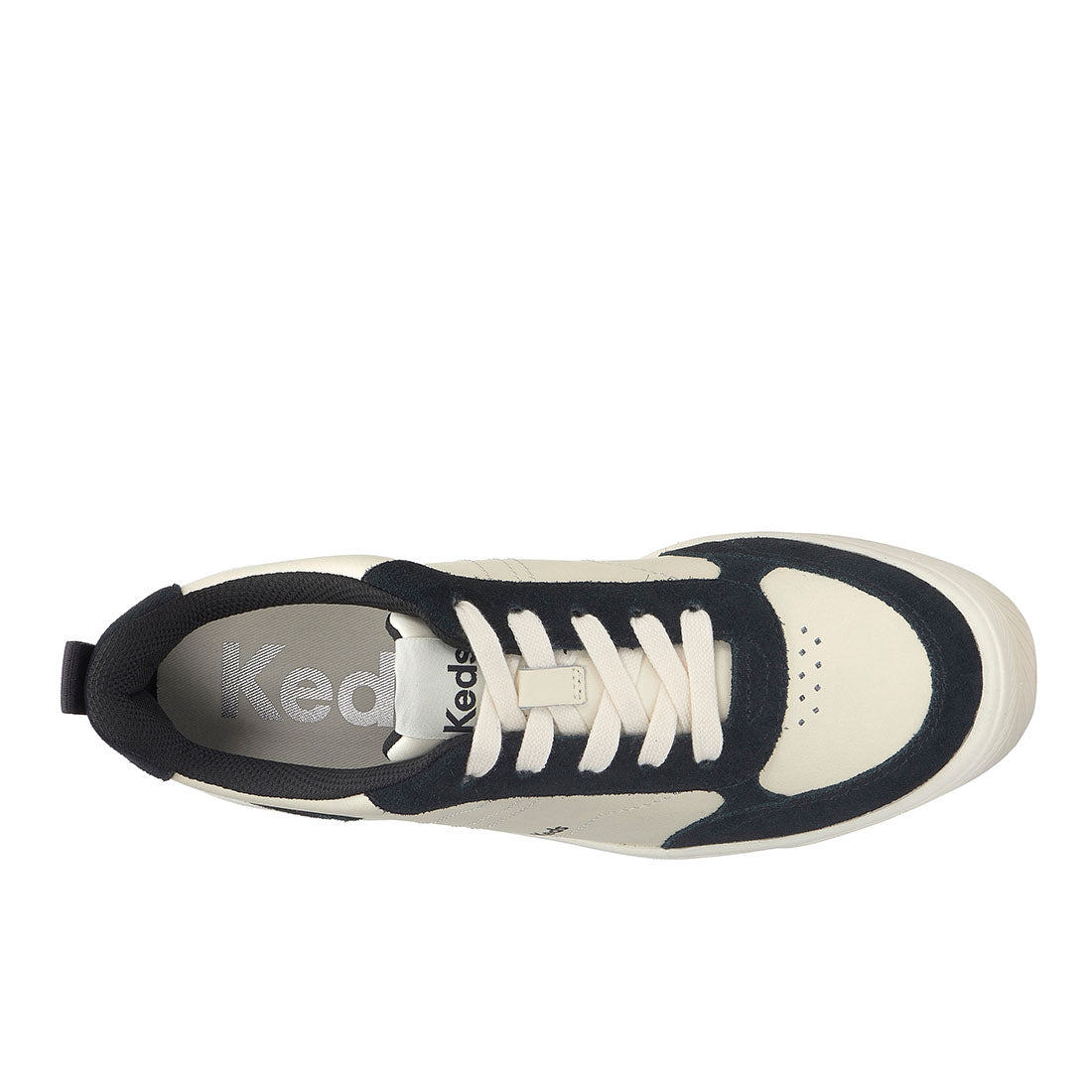 Keds Women's Skyler II Leather/Suede Egret/Black (WH68428-SKYII7280)