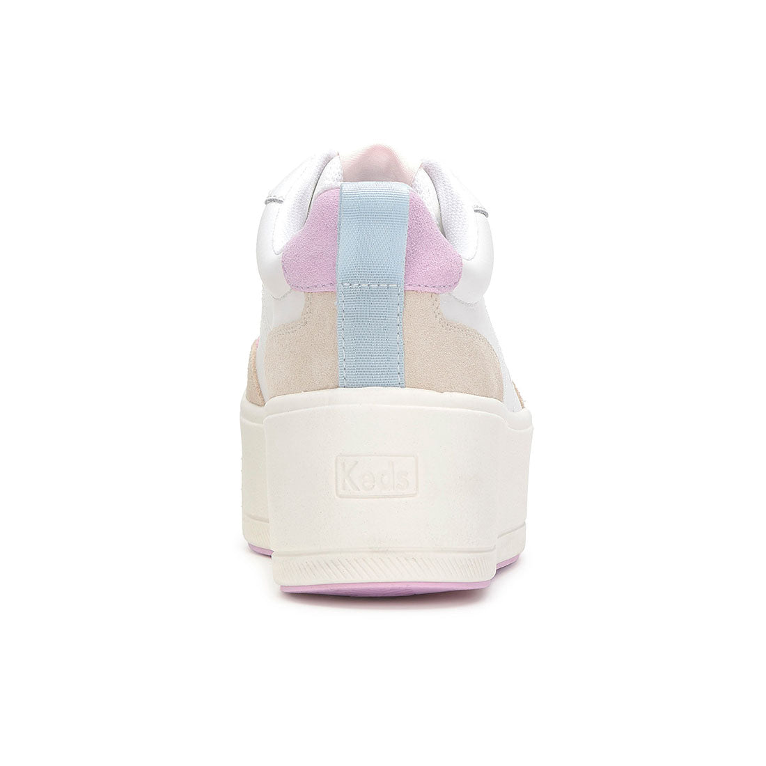 Keds Women's Skyler II Leather/Suede White/Blue/Lilac (WH68429-SKYII7110)