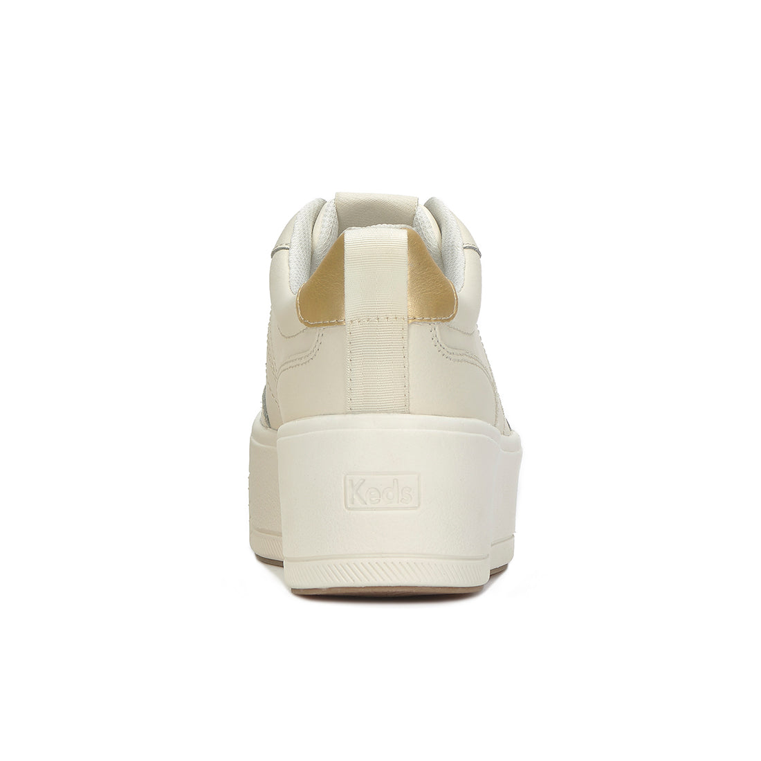 Keds Women's Skyler II Leather Smu-25Ss Egret/Gold (WH68930-SKYII6280)