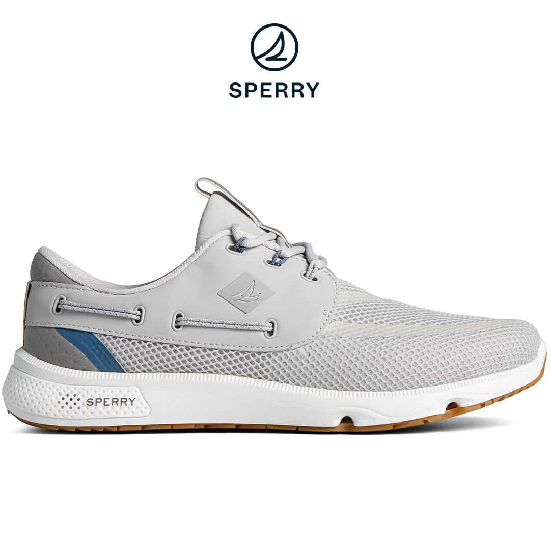 Sperry Women's 7 Seas 3-Eye Sneaker Grey (STS23916)