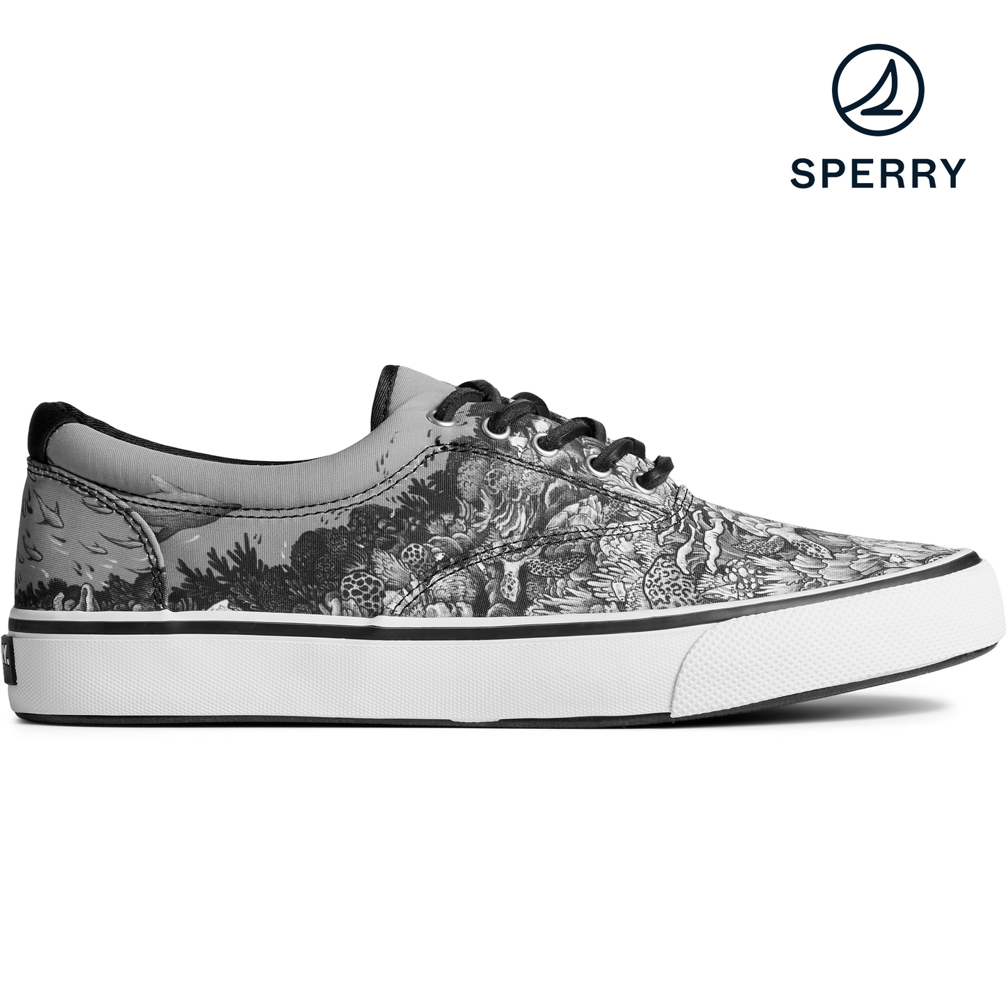 Sperry Men's x Kerby Striper II CVO Sneaker - Black (STS24459)