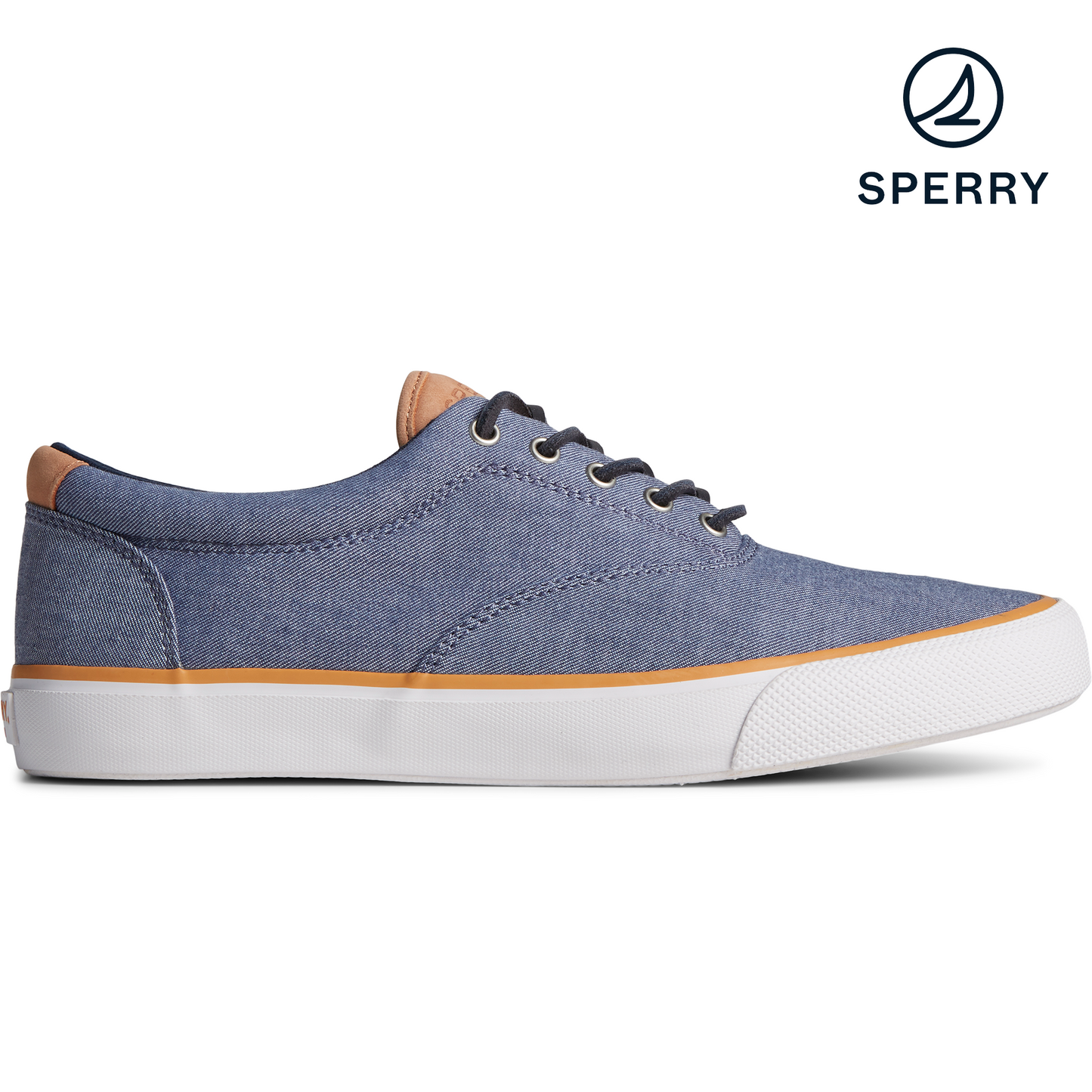 Sperry Men's Striper II CVO SeaCycled™ Twill Sneaker - Navy (STS25139)