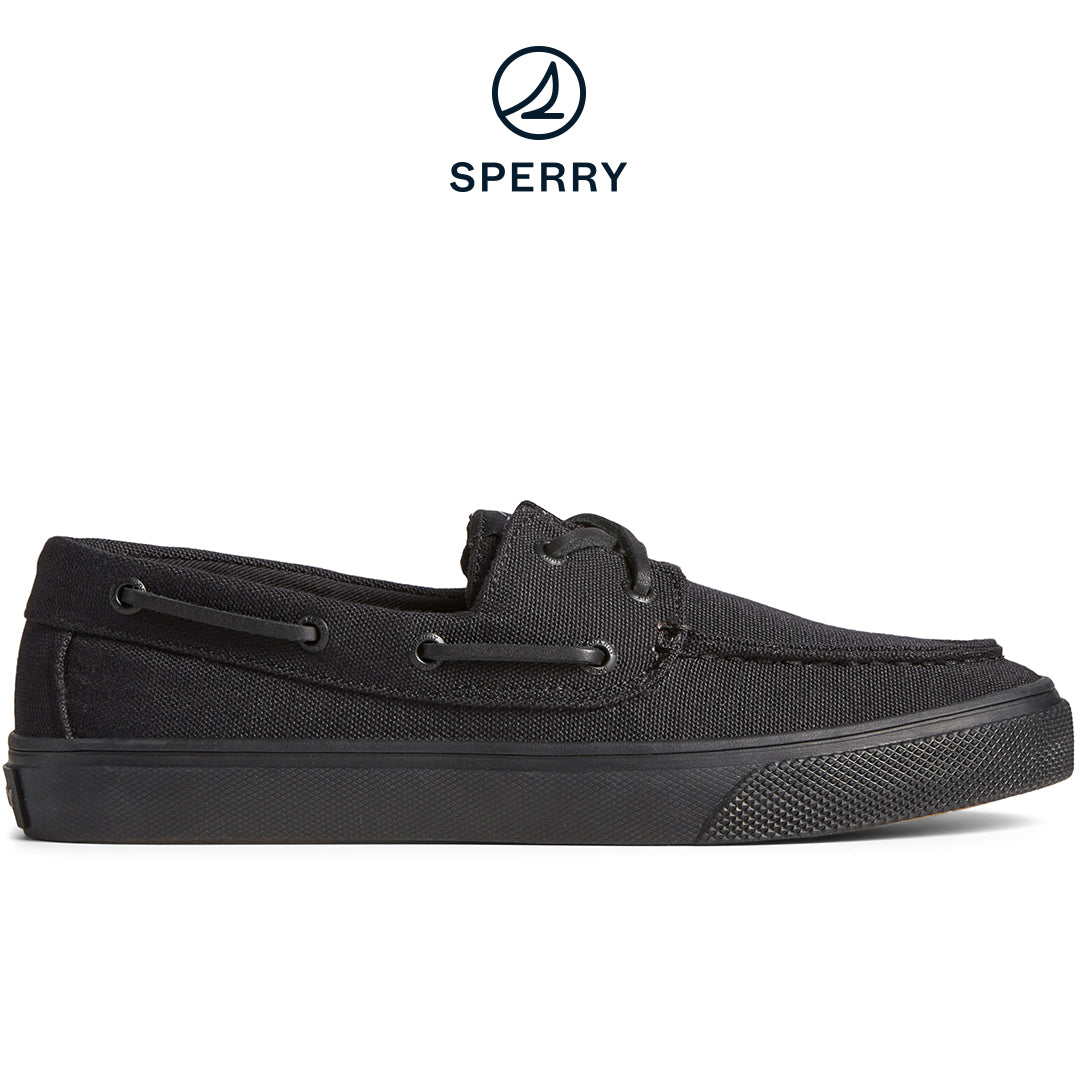 Sperry Women s SeaCycled Bahama 2.0 Sneaker Black STS88860