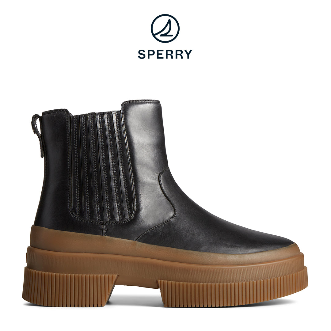 Sperry deals boots black