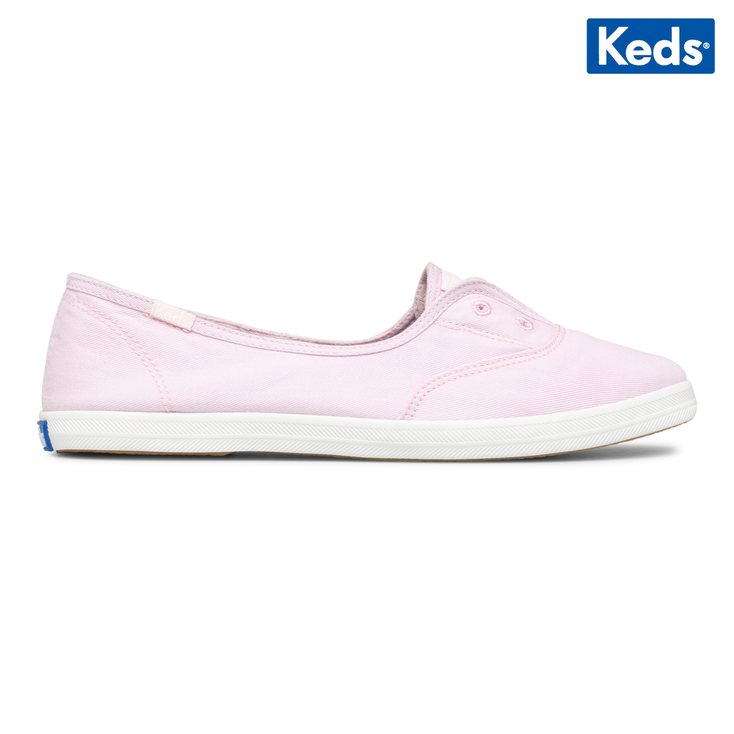 Keds Women's Chillax Twill Washable Light Pink (WF65911)