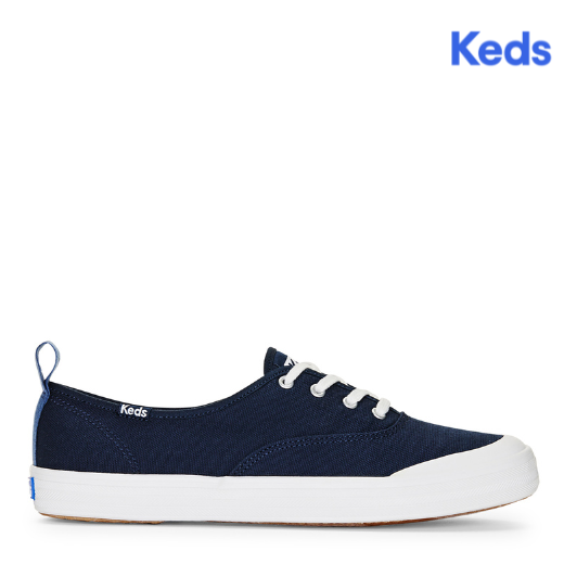 Keds Women's Champion Toe Cap Canvas--Nvy-Navy