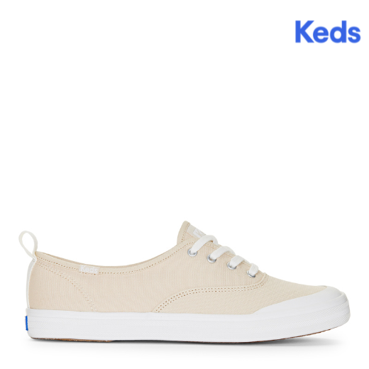 Keds Women's Champion Toe Cap Canvas--Oat-Oatmeal