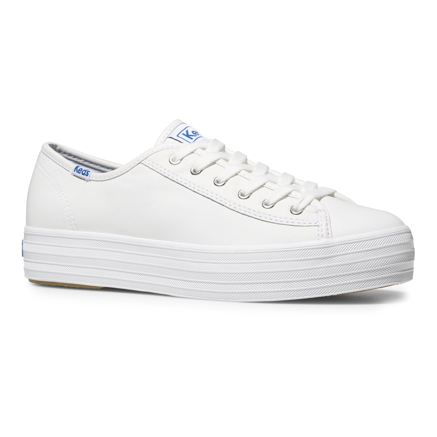 Keds Women's Triple Kick Leather White