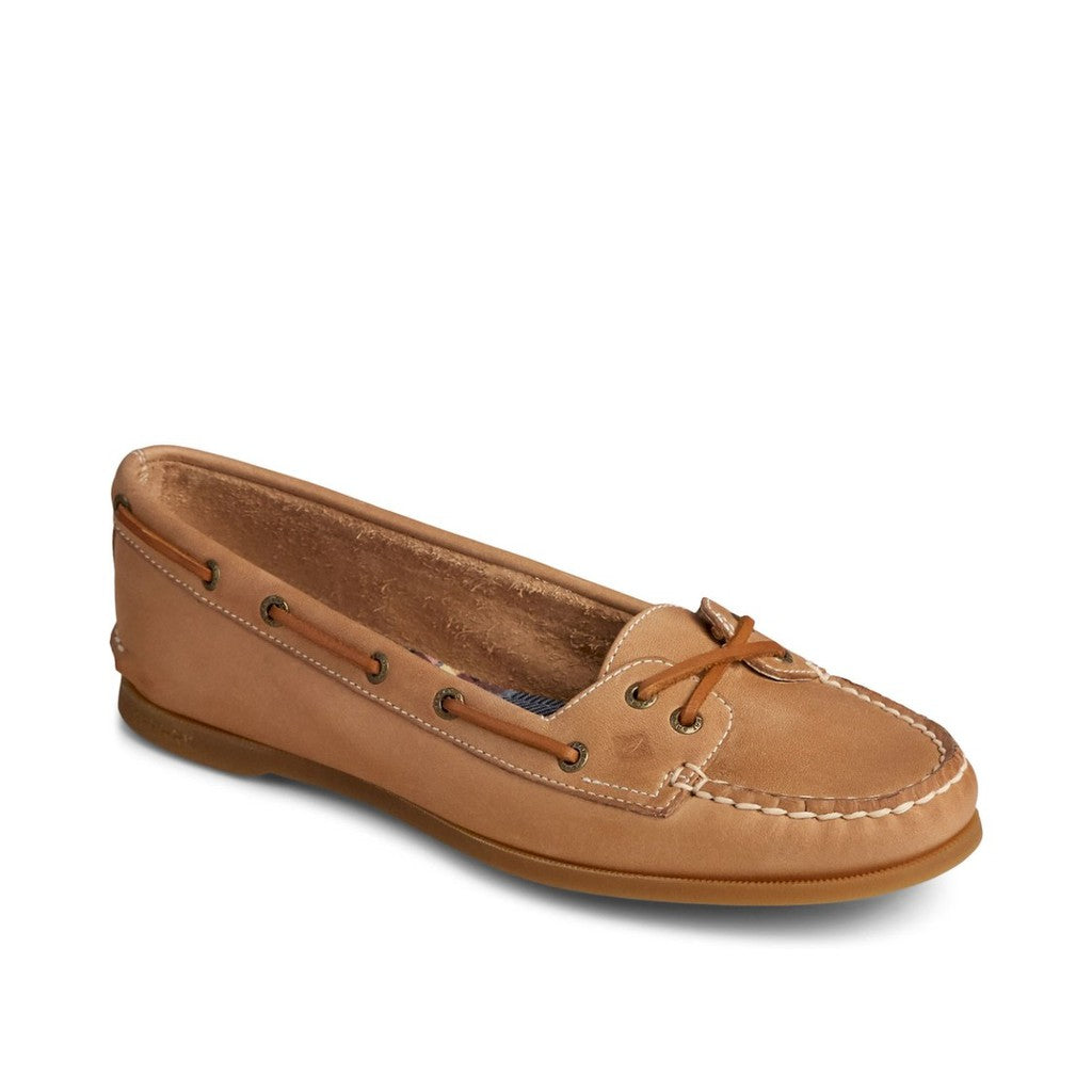 Tan sahara women's hot sale sperry boat shoe