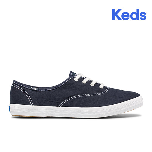 Keds Women's Champion Organic Canvas Navy