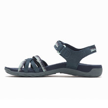 Load image into Gallery viewer, Terran 3 Cush Cross - Navy Womens Sandals Land

