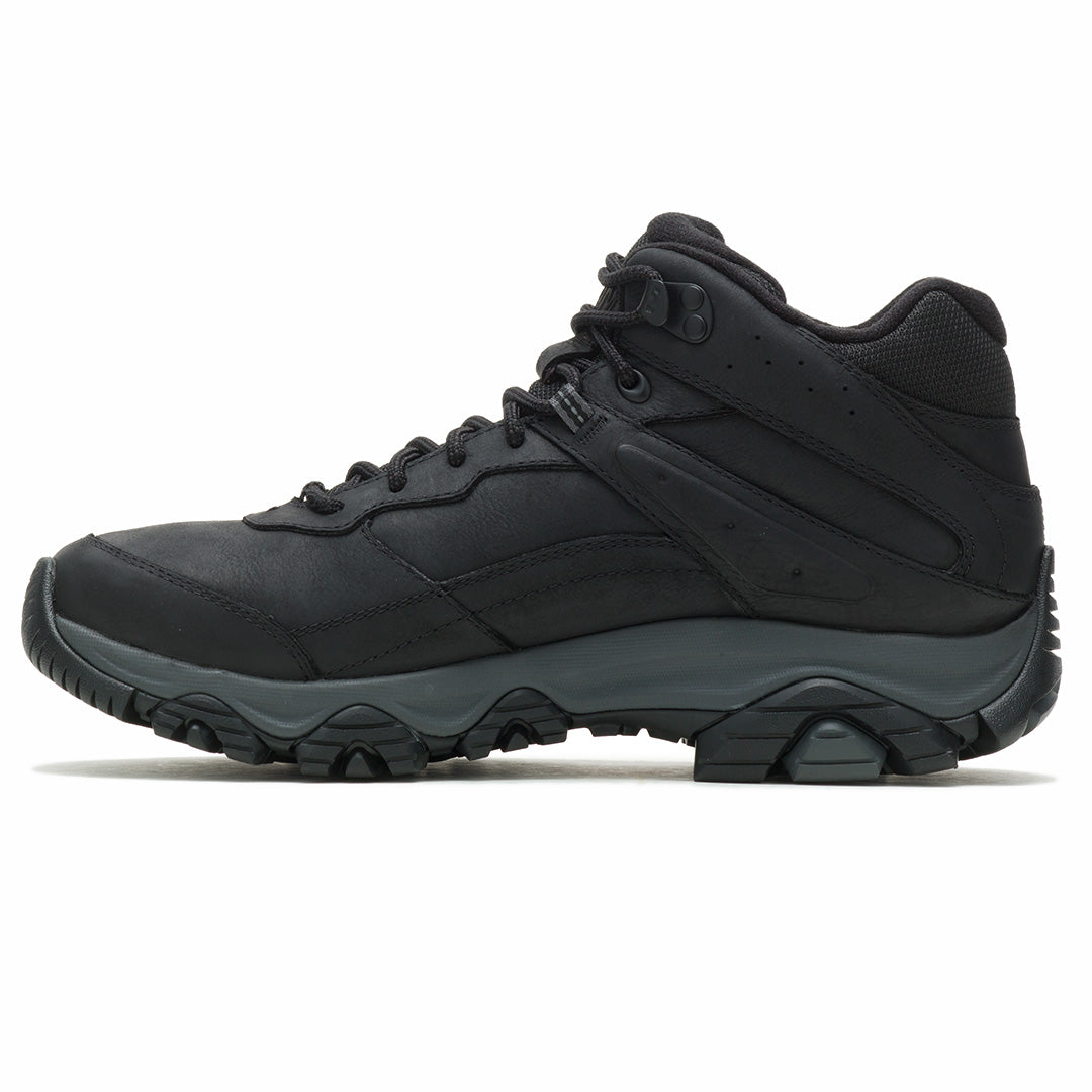 Merrell Moab Adventure 3 Mid Waterproof-Black Mens  Hiking Shoes