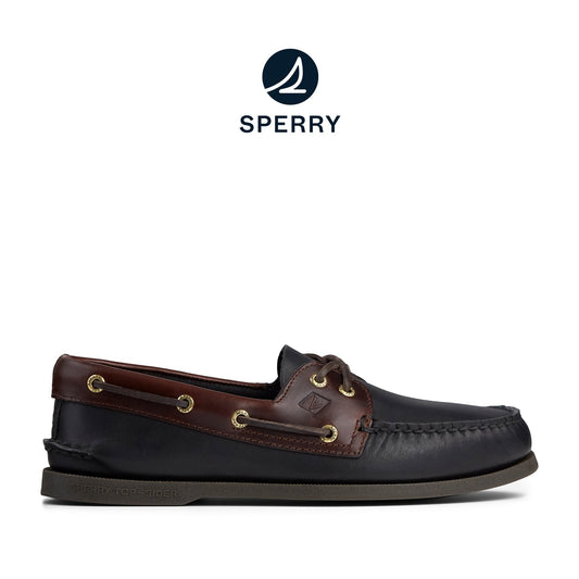 Sperry Men's Authentic Original™ Amaretto Boat Shoes Topsider - Black (M103983610)