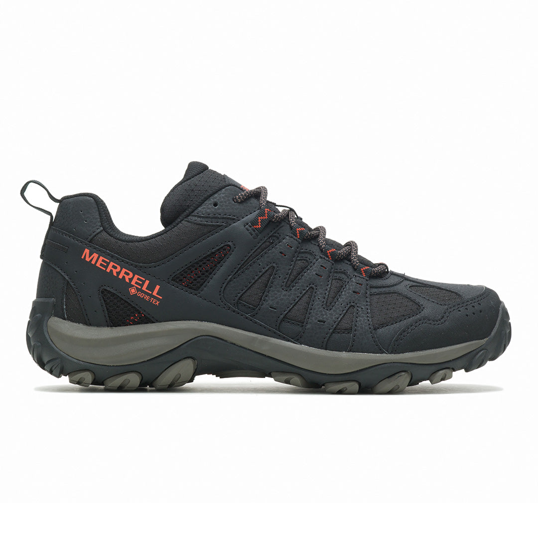 Merrell Accentor 3 Sport Gore-Tex-Black/Tangerine Mens Hiking Shoes