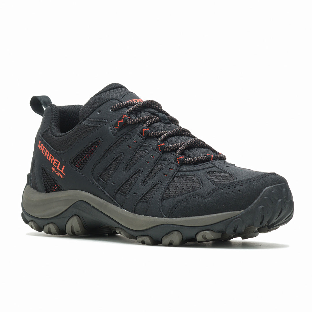 Merrell Accentor 3 Sport Gore-Tex-Black/Tangerine Mens Hiking Shoes