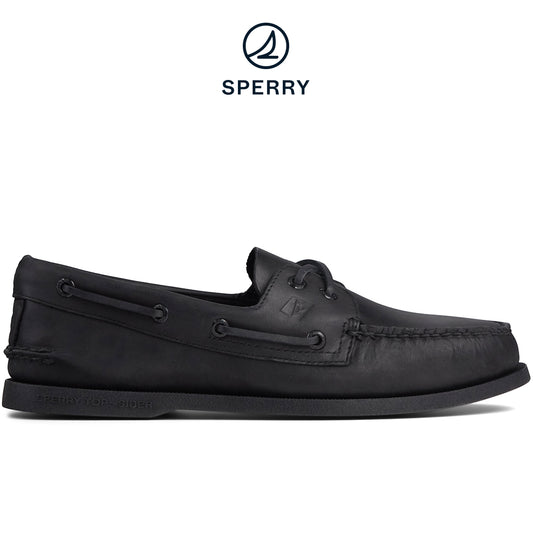 Sperry Women's Authentic Original  2-Eye Boat Shoes -Black (08369812)