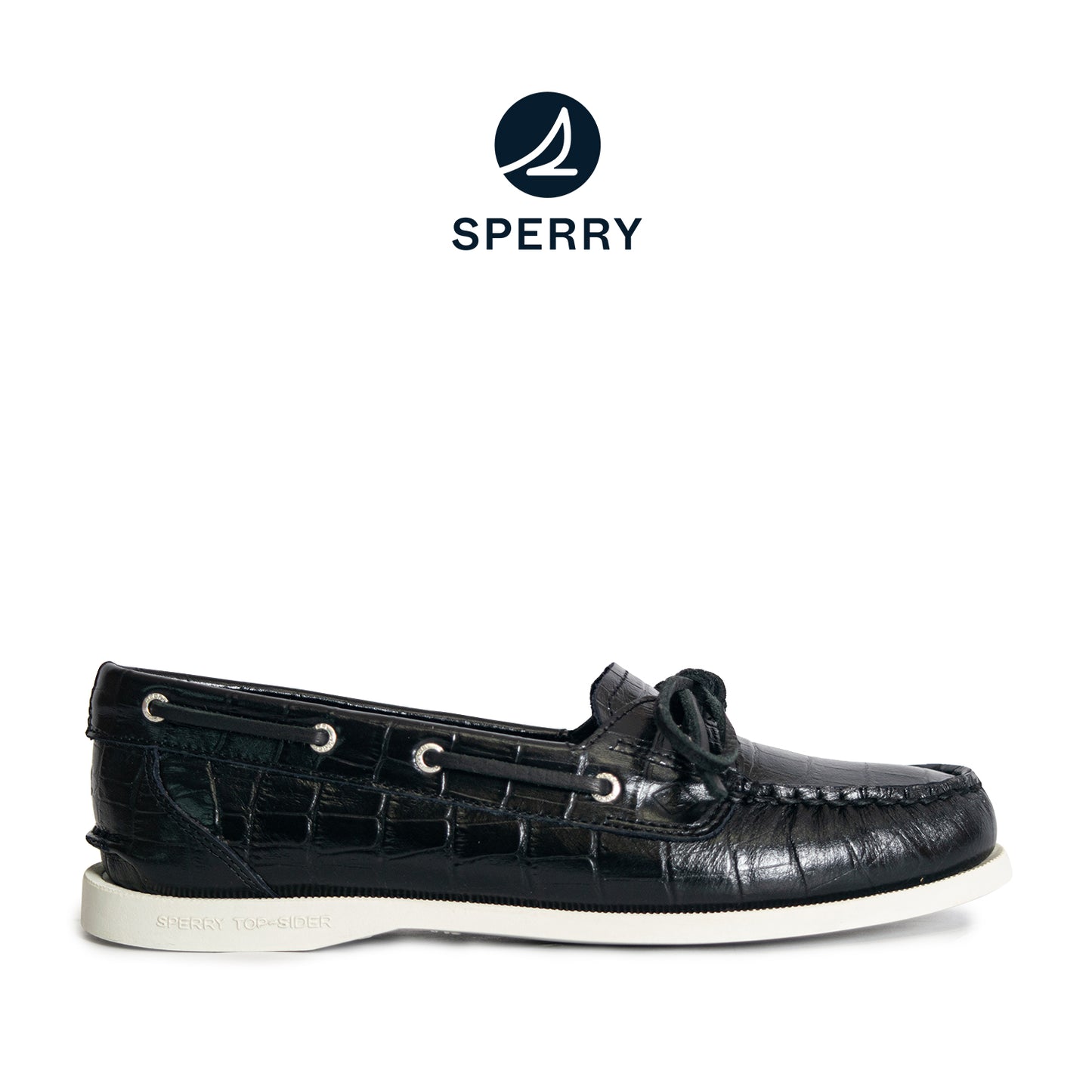 Sperry Women's Authentic Original™1-Eye Boat Shoes Topsider - Black (10392758)